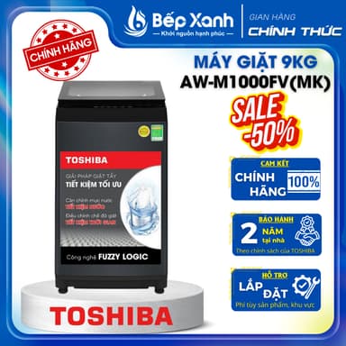 So sánh giá AW-M1000FV(MK) - Máy giặt cửa trên Toshiba 9 kg AW-M1000FV(MK) rẻ nhất?