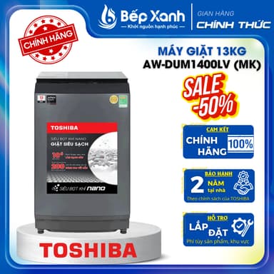 So sánh giá AW-DUM1400LV (MK) - Máy giặt Toshiba Inverter 13 kg AW-DUM1400LV(MK) rẻ nhất?