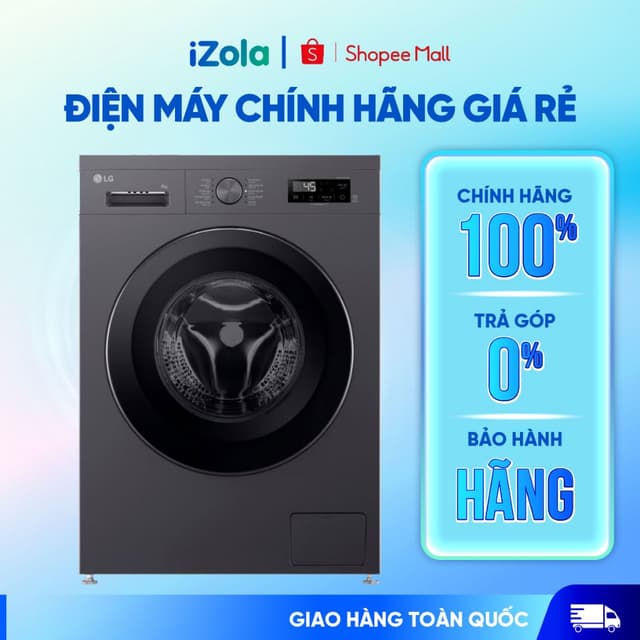 FB1209D5M - Máy giặt sấy LG Inverter giặt 9 kg - sấy 5 kg FB1209D5M - Hàng chính hãng - Ảnh 7