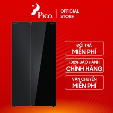 So sánh giá Tủ lạnh Toshiba Inverter 711 lít Side By Side GR-RS905WIA-PGV(22)-XK, mặt kính đen - Làm đá tự động rẻ nhất?