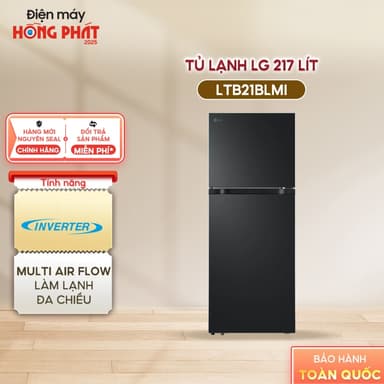 So sánh giá [Freeship HCM/Cần Thơ] - Tủ Lạnh LG Inverter 217 Lít LTB21BLMI rẻ nhất?