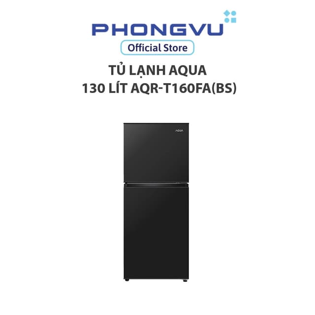 Tủ Lạnh Aqua 130 Lít AQR-T160FA(BS) - Bảo hành 24 tháng - Ảnh 4