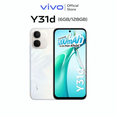 So sánh giá Điện thoại vivo Y31d (8GB/128GB) - Chính hãng - 1 Đổi 1 tháng đầu tiên - Bảo hành 12 tháng rẻ nhất?