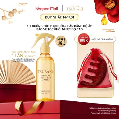 So sánh giá Xịt dưỡng tóc Tsubaki Premium Treatment Water 210ML rẻ nhất?
