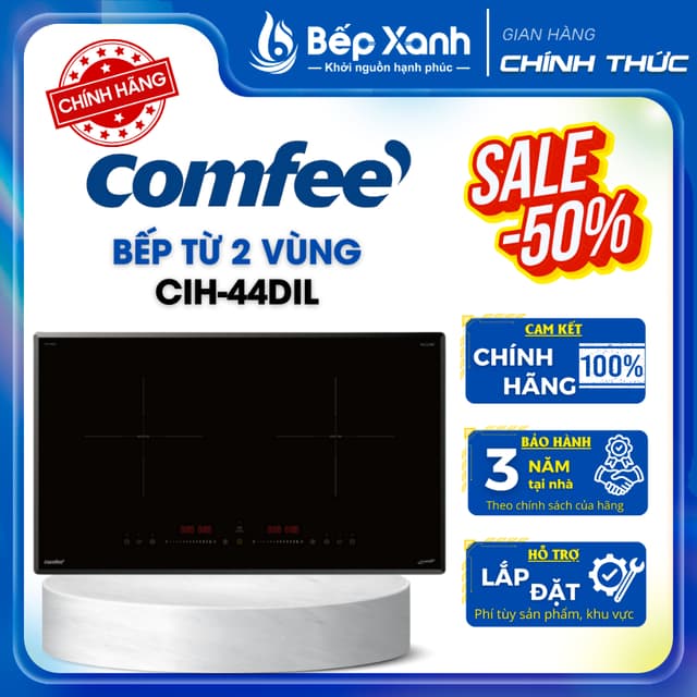 [CHÍNH HÃNG] Bếp từ đôi âm Comfee CIH-44DIL - 4400W - Ảnh 2