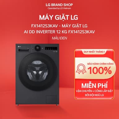 So sánh giá FX1412S3KAV - Máy giặt LG AI DD Inverter 12 kg FX1412S3KAV rẻ nhất?