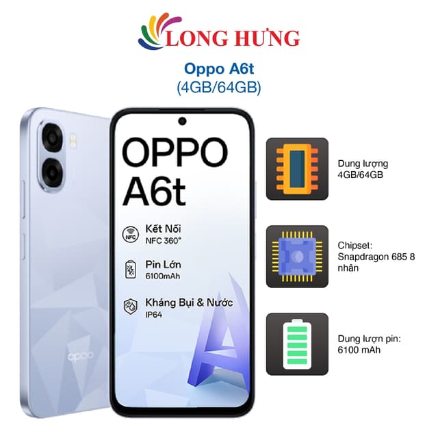 Điện thoại Oppo A6t (4GB/64GB) - Hàng chính hãng - Ảnh 6