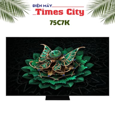 So sánh giá Google Tivi QD-Mini LED TCL AI 4K 75 inch 75C7K rẻ nhất?