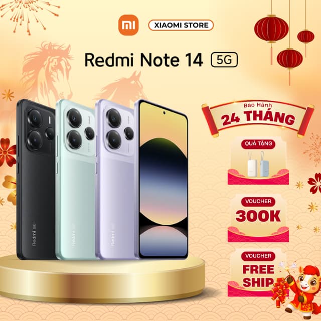 [Tặng Pin Dự Phòng] Điện thoại Xiaomi Redmi Note 14 5G 8GB/256GB - Hàng chính hãng - Bản quốc tế - Bảo hành 24 tháng - Ảnh 12