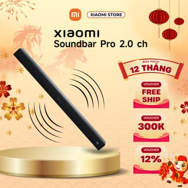 So sánh giá Loa Xiaomi Soundbar Pro 2.0 ch 84W - Kết Nối Có Dây & Bluetooth - Bảo Hành 12 Tháng rẻ nhất?