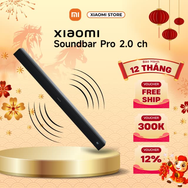 Loa Xiaomi Soundbar Pro 2.0 ch 84W - Kết Nối Có Dây & Bluetooth - Bảo Hành 12 Tháng - Ảnh 9