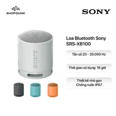 So sánh giá Loa Bluetooth Sony SRS-XB100 - Chính hãng rẻ nhất?