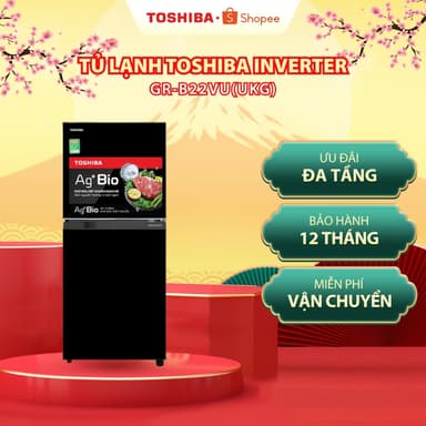 So sánh giá [Freeship HCM] Tủ lạnh Toshiba Inverter 180 lít GR-B22VU(UKG) - Hàng chính hãng, bảo hành 2 năm rẻ nhất?