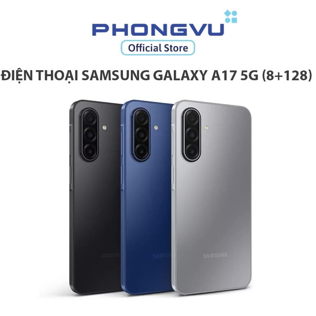 Điện thoại Samsung Galaxy A17 5G 8GB/128GB - Bảo hành 12 tháng - Ảnh 1