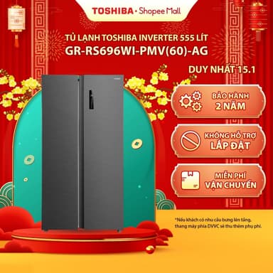 So sánh giá [FREESHIP] Tủ lạnh Toshiba Inverter 555 lít Side By Side GR-RS696WI-PMV(60)-AG - Bảo hành 2 năm rẻ nhất?