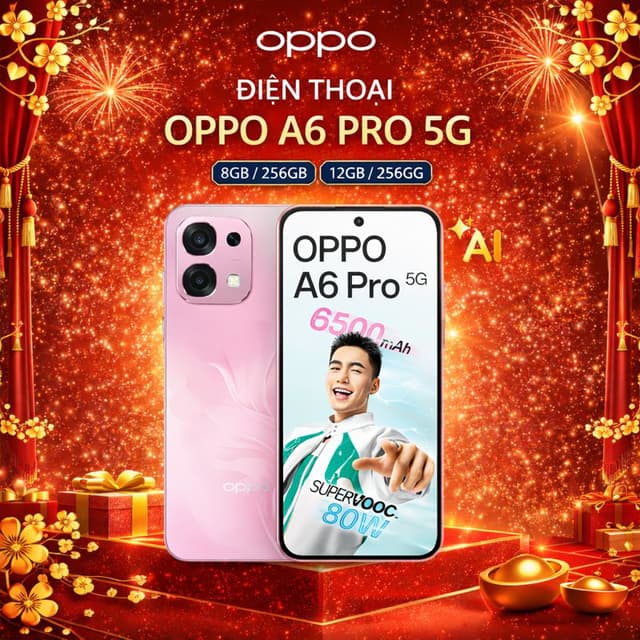 Điện thoại OPPO A6 Pro bản 5G | 12GB 256GB | 8GB 256GB | Màn hình 120Hz |   - Hàng chính hãng - Ảnh 7