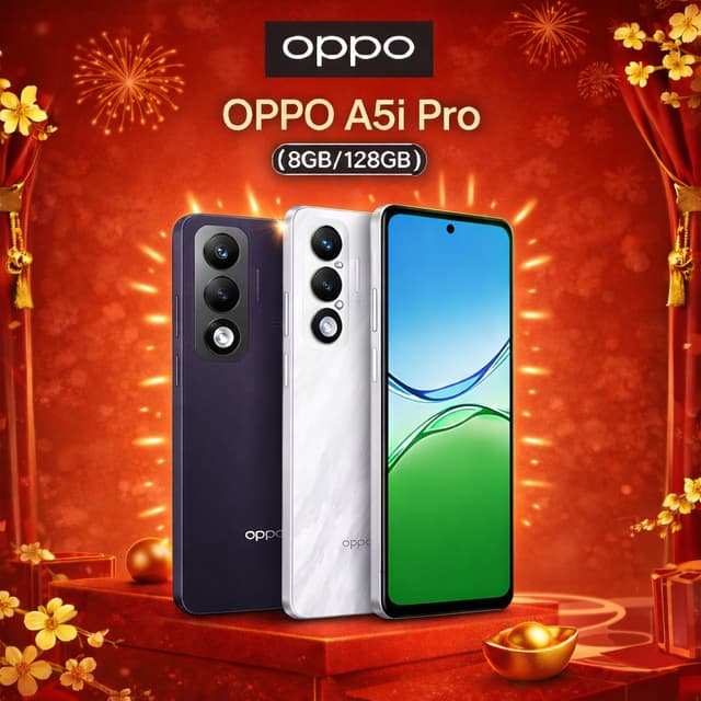 Điện Thoại Oppo A5i Pro 8GB/128GB - Hàng Chính Hãng - Ảnh 8
