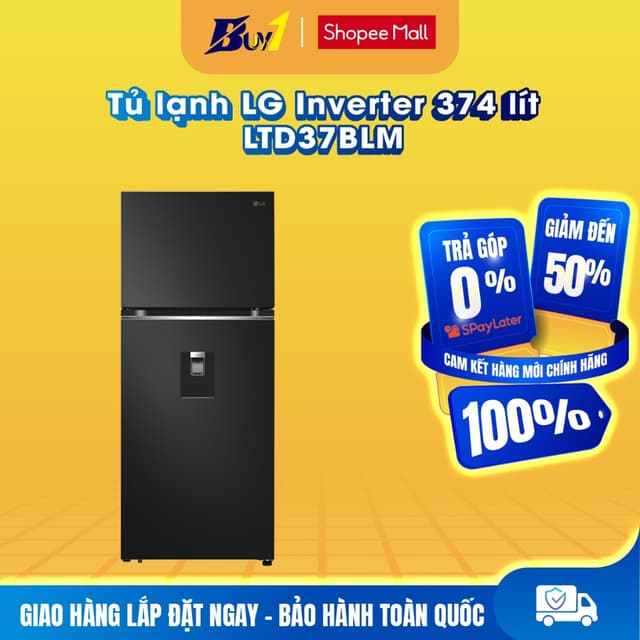 LTD37BLM - Tủ lạnh LG Inverter 374 lít LTD37BLM - Hàng chính hãng - Ảnh 9