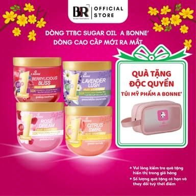 So sánh giá [SP MỚI] Tẩy Tế Bào Chết Dạng Đường Hữu Cơ & Dầu Dưỡng Cao Cấp A Bonne' Premium Sugar Oil Crush 600g Da Sáng Mịn Thơm rẻ nhất?