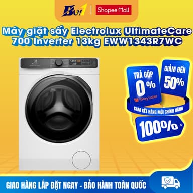 So sánh giá EWW1343R7WC - Máy giặt sấy Electrolux UltimateCare 700 Inverter 13/ 9 kg EWW1343R7WC - Hàng chính hãng rẻ nhất?