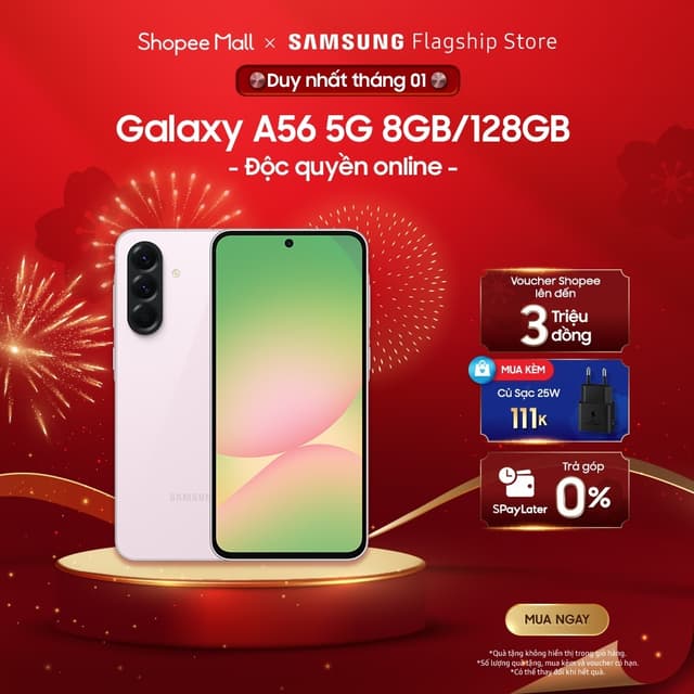 Điện thoại Samsung Galaxy A56 5G 8GB/128GB - Ảnh 6