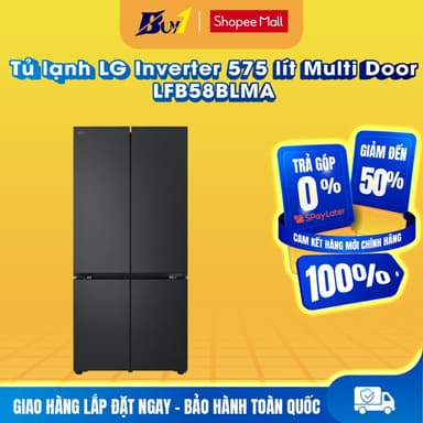 So sánh giá LFB58BLMA - Tủ lạnh LG Inverter 575 lít Multi Door LFB58BLMA - Hàng chính hãng rẻ nhất?