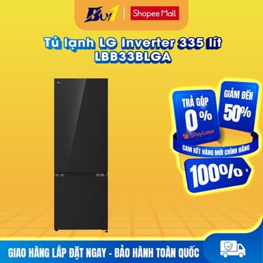 So sánh giá LBB33BLGA - Tủ lạnh LG Inverter 335 lít LBB33BLGA - Hàng chính hãng rẻ nhất?
