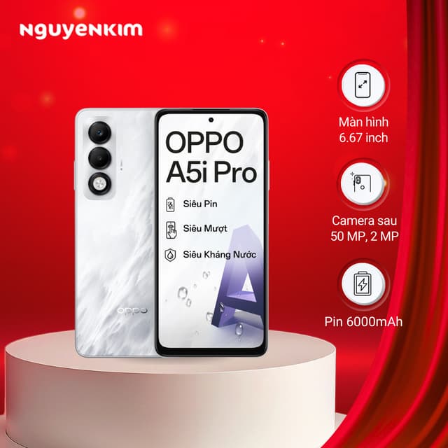 Điện thoại OPPO A5i Pro 8GB/128GB (CPH2755) Trắng - Ảnh 10