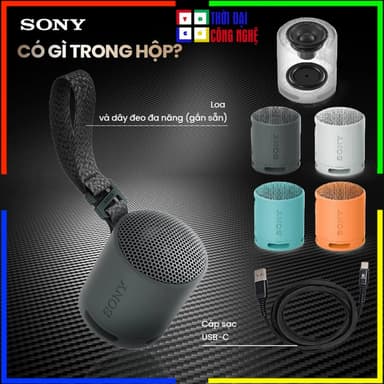 So sánh giá Loa Bluetooth Sony SRS-XB100 Chính Hãng, Nhỏ Gọn, Âm Thanh Bass Sâu, Chống Nước IP67, Pin 16h, BH 12 Tháng NPP DGW rẻ nhất?