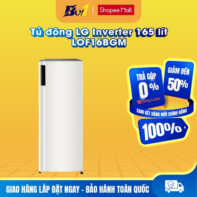 LOF16BGM - Tủ đông LG Inverter 165 lít LOF16BGM - Hàng chính hãng - Ảnh 8