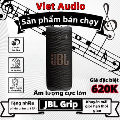 So sánh giá Loa Bluetooth JBL Grip, Bluetooth 5.4 ，ngoài trời,Âm lượng siêu lớn rẻ nhất?