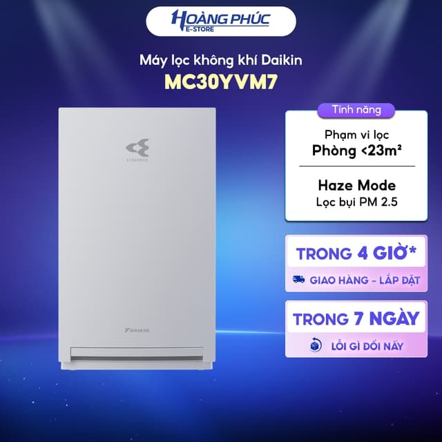 MC30YVM7 -- Máy Lọc Không Khí DAIKIN MC30YVM7 (25W) - Diện Tích Sử Dụng 23m2 {Toàn Quốc} - Ảnh 10