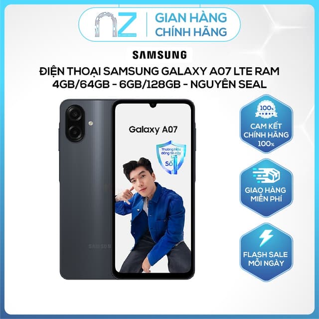[ Chính Hãng ] Điện Thoại Samsung Galaxy A07 LTE  - Nguyên Seal - Ảnh 5