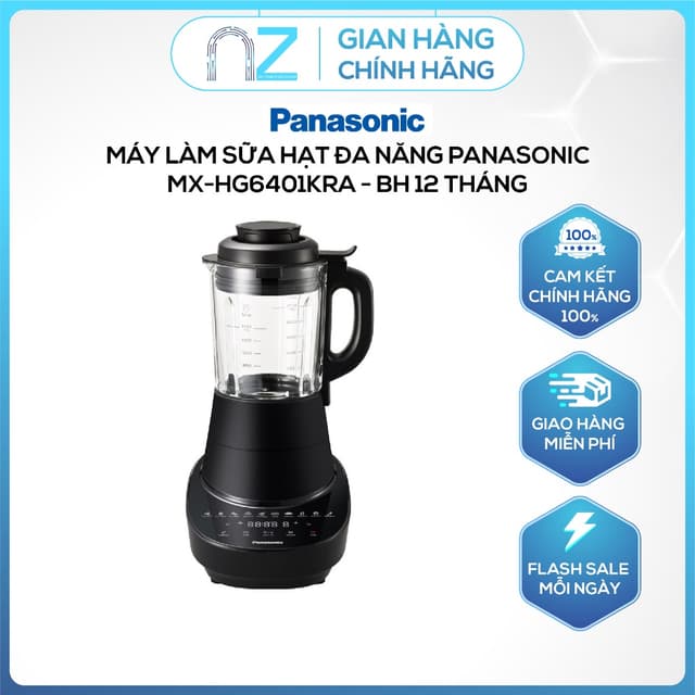 [ Chính Hãng ] Máy Làm Sữa Hạt Đa Năng Panasonic MX-HG6401KRA - BH 12 tháng - Ảnh 8