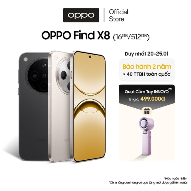 Điện thoại OPPO Find X8, X8 Pro 5G (16GB/512GB) | Chỉnh ảnh AI | Cực mỏng nhẹ | SUPERVOOC 80W - Ảnh 7