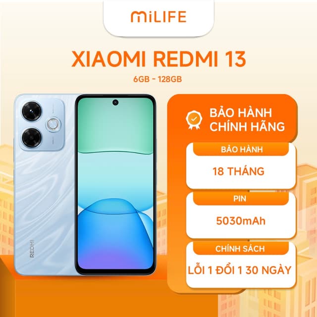 [Livestream] Điện Thoại Xiaomi Redmi 13X 6GB 128GB Chính Hãng BH 18 Tháng - Ảnh 12