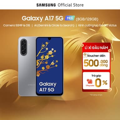 So sánh giá Điện Thoại Samsung Galaxy A17 5G 8GB/128GB rẻ nhất?