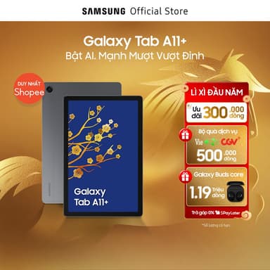 So sánh giá Máy Tính Bảng Samsung Galaxy Tab A11+ Wifi 8GB/256GB rẻ nhất?
