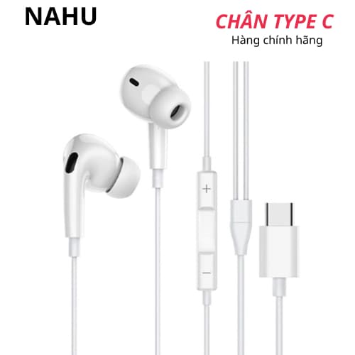 Tai nghe Type C M101 Pro tai nghe có dây nhét tai dùng cho Oppo Xiaomi Sony Samsung NAHU - Ảnh 11