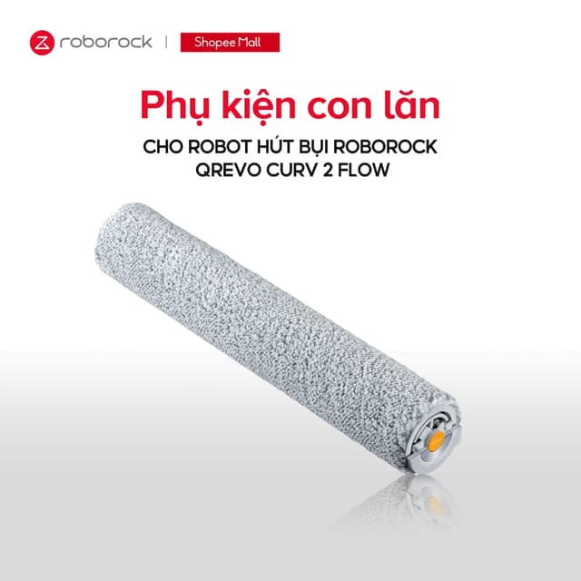 Phụ kiện chổi lăn dành cho Robot hút bụi Roborock Qrevo Curv 2 Flow - Ảnh 5