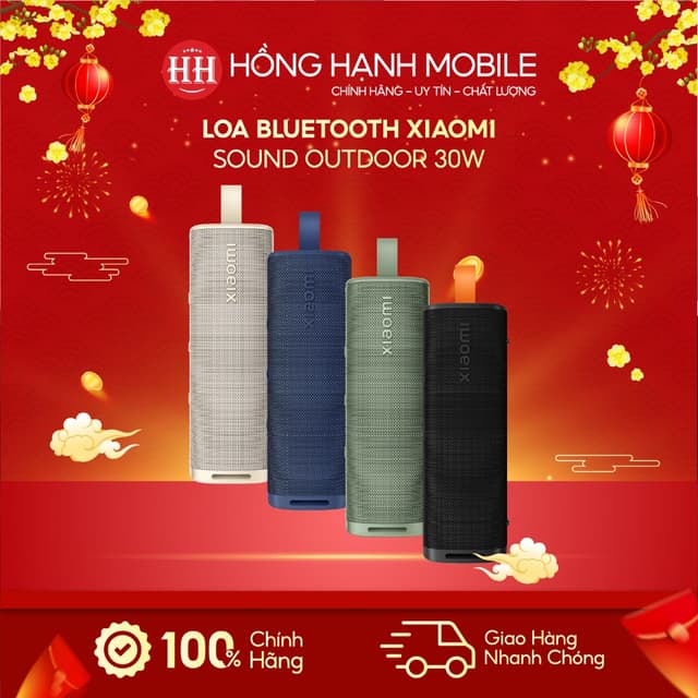 Loa Bluetooth Xiaomi Sound Outdoor 30W - Hàng Chính Hãng - Ảnh 4