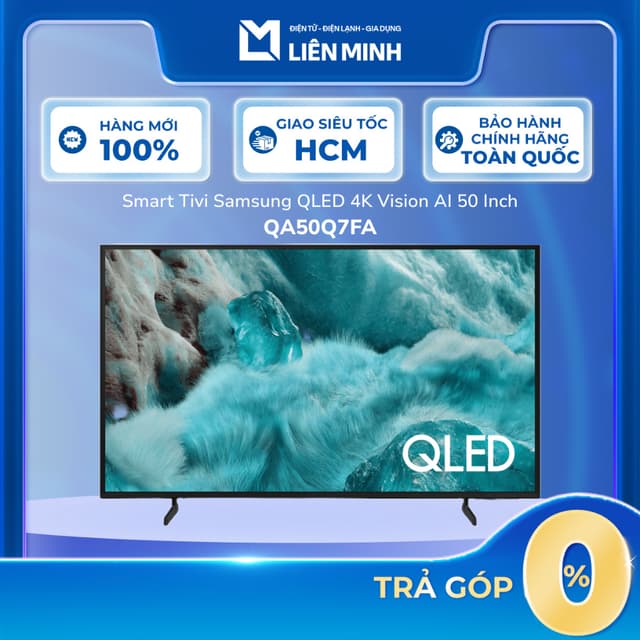 QA50Q7FA - SAMSUNG 50 Inch QLED Q7FA 4K Vision AI Smart TV (2025) QA50Q7FAAKXXV - Ảnh 6
