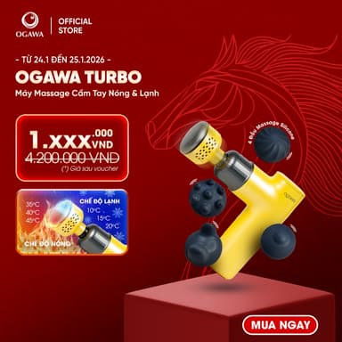 So sánh giá Máy massage cầm tay NÓNG LẠNH OGAWA - thiết kế độc đáo, tiện lợi rẻ nhất?