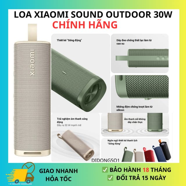 Loa Bluetooth Xiaomi Sound Outdoor 30W - Chính Hãng - Ảnh 5