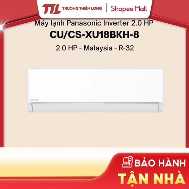 CU/CS-XU18BKH-8 2 HP | CU/CS-XU24BKH-8 2 HP - Máy Lạnh / Điều Hòa Panasonic Inverter [FREESHIP HCM] - Ảnh 6