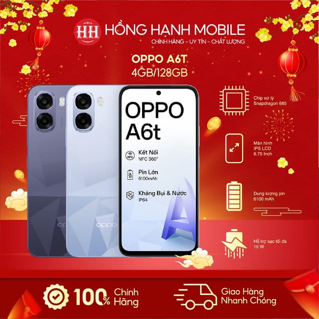 Điện Thoại Oppo A6t 4GB/128GB - Hàng Chính Hãng - Ảnh 3