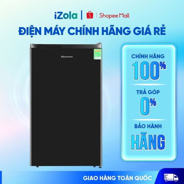 HR09DB - Tủ lạnh Hisense 94 lít HR09DB - Hàng chính hãng - Ảnh 12