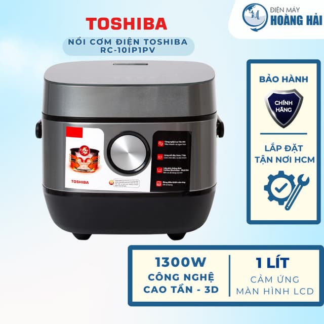 RC-10IP1PV | Nồi cơm điện cao tần Toshiba 1 lít RC-10IP1PV - Chính Hãng Hàng chính hãng 100% - Ảnh 11