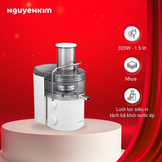 Máy ép trái cây Panasonic MJ-CB100WRA - Ảnh 11