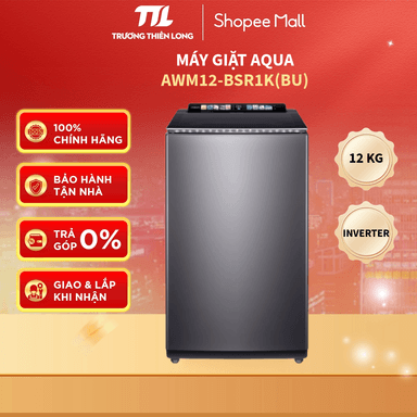 So sánh giá AWM12-BSR1K(BU) - Máy Giặt Aqua Inverter 12 Kg AWM12-BSR1K(BU) [TOÀN QUỐC] rẻ nhất?